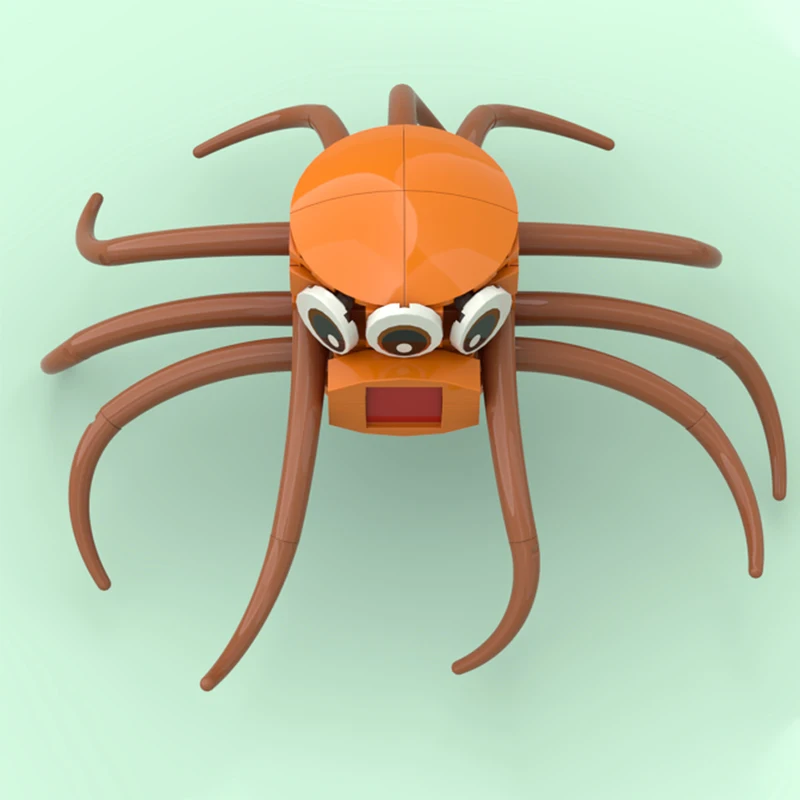 93PCS MOC Alien Space Monster Modular Creature Diorama DIY Creative Model Building Blocks Educational Toys Gift for Kids