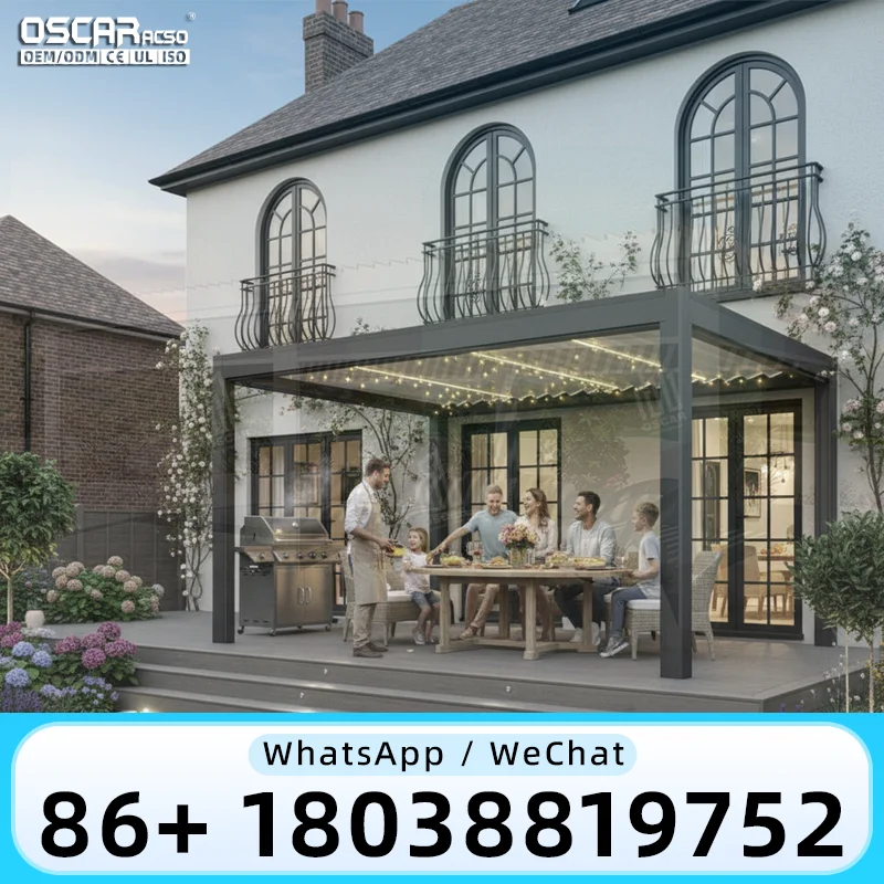 Sturdy Aluminum Pergola Innovative Weatherproof Garden Gazebo Durable Outdoor Canopy Patio Backyard Deck USA Europe Australia Mo