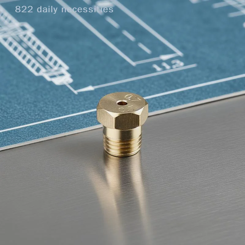 convenient5PCS Burner Gas Hob LPG- Conversion Kits Jets 50 65 70 87 95 Brass Nozzle For Gas Stove Brass Nozzle Propane Injector