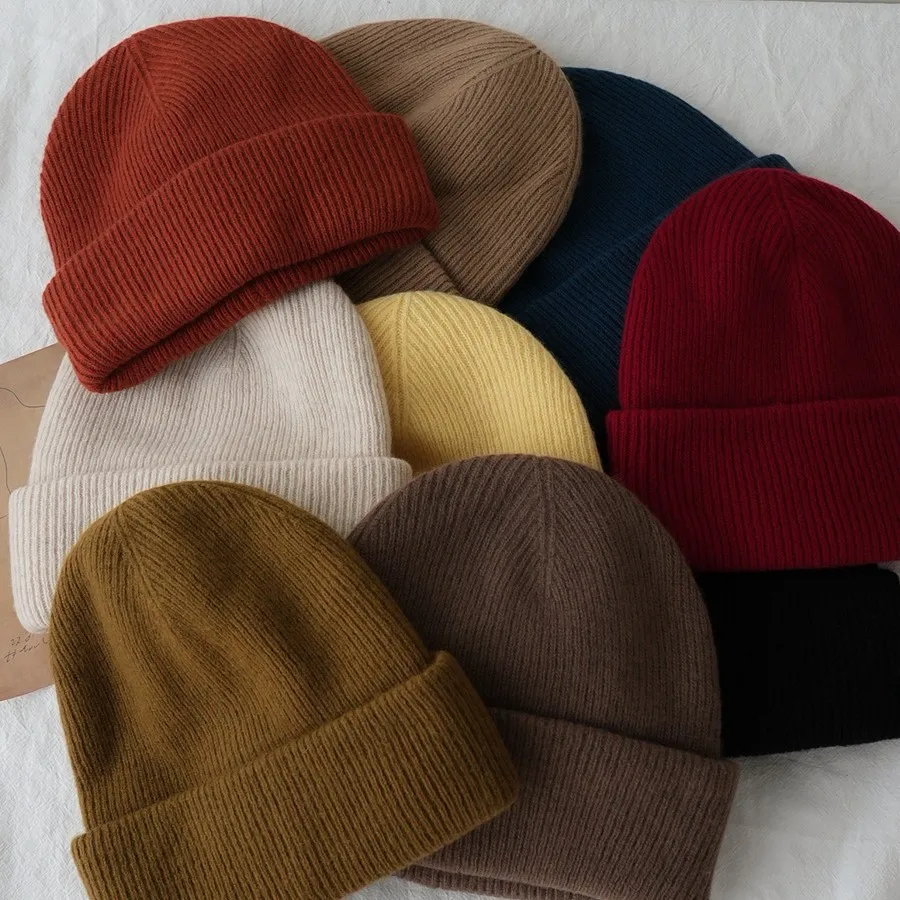 Gorro Lana Merino 100% Punto Invierno Mujer/Hombre