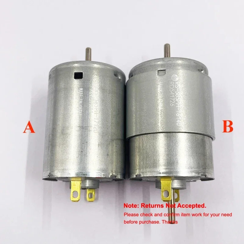 Oringal Japan MABUCHI RS-385PH-17120/16140 motor Dual Shaft Electric engine DC 12V 18V 24V 30V High Speed High Torque
