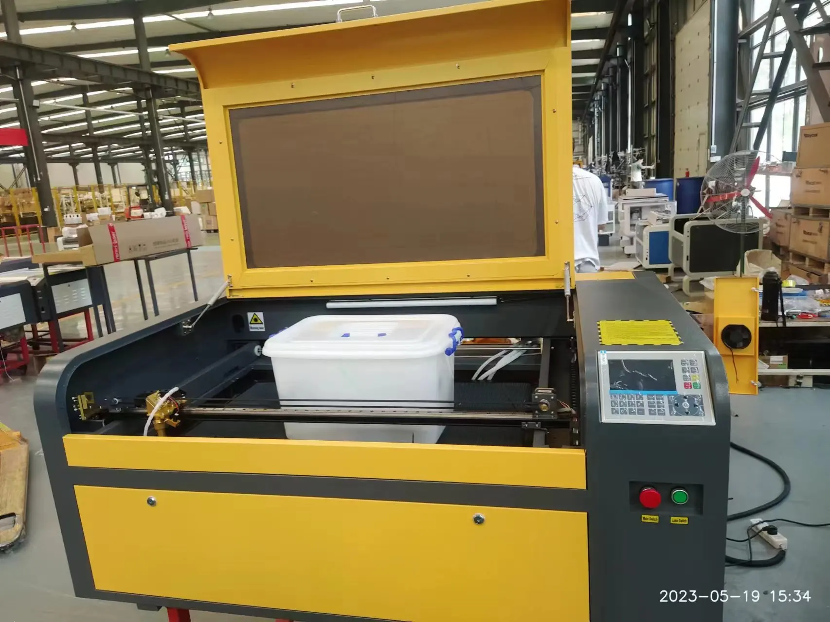 Spedizione Gratuita Laser CNC 6090 Macchina per incisore laser 100W Macchina per incisione laser Co2 Macchina per taglio laser Macchina per incidere fai da te