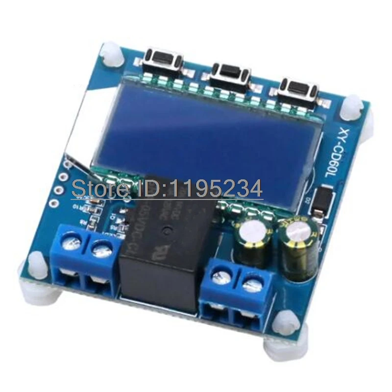 Lithium/Lead-acid Battery Charger Discharge Control Module LCD Display Undervoltage Overcharge Protector Board XY-CD60L DC 6-60V