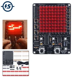 DIY LED Electronic Kit CHA-81 DC4.5-9V LED Tracking Light Game Soldering Project Practice Follow Spot USB/Battery Power Supply