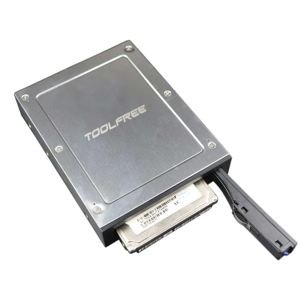 2,5 Inch zu 3,5 Inch Interne Floppy Bay SATA III 6Gbps Tablett-WENIGER Mobile Rack Für 2.5 "HDD SSD Festplatte Backplane Gehäuse