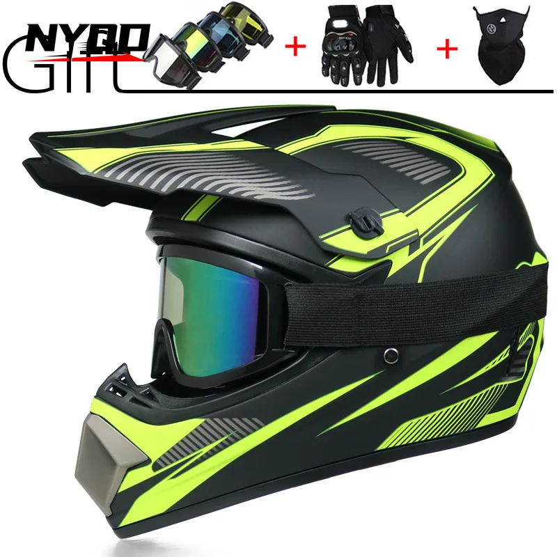 

Orz Bicycle MTB DH Racing Helmet Motocross Downhill Bike Helmet Off-road Mountain Full Face Motobiker Helmet Capacete De Moto