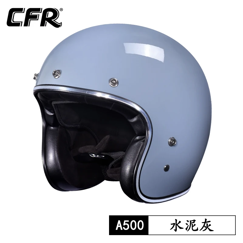 

Racing Motobike Helmet Dot Ece Approved Open Face Motorcycle Helmet Summer Riding Safety Cascos Para Moto Unisex 3/4 Jet Casque