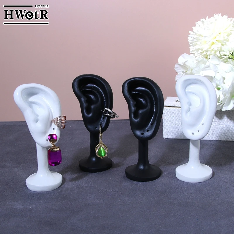 

Portable Fashion Model Earings Display Stand For Shop Jewellery Display Props Ear Clip Storage Rack Personality Shooting Props