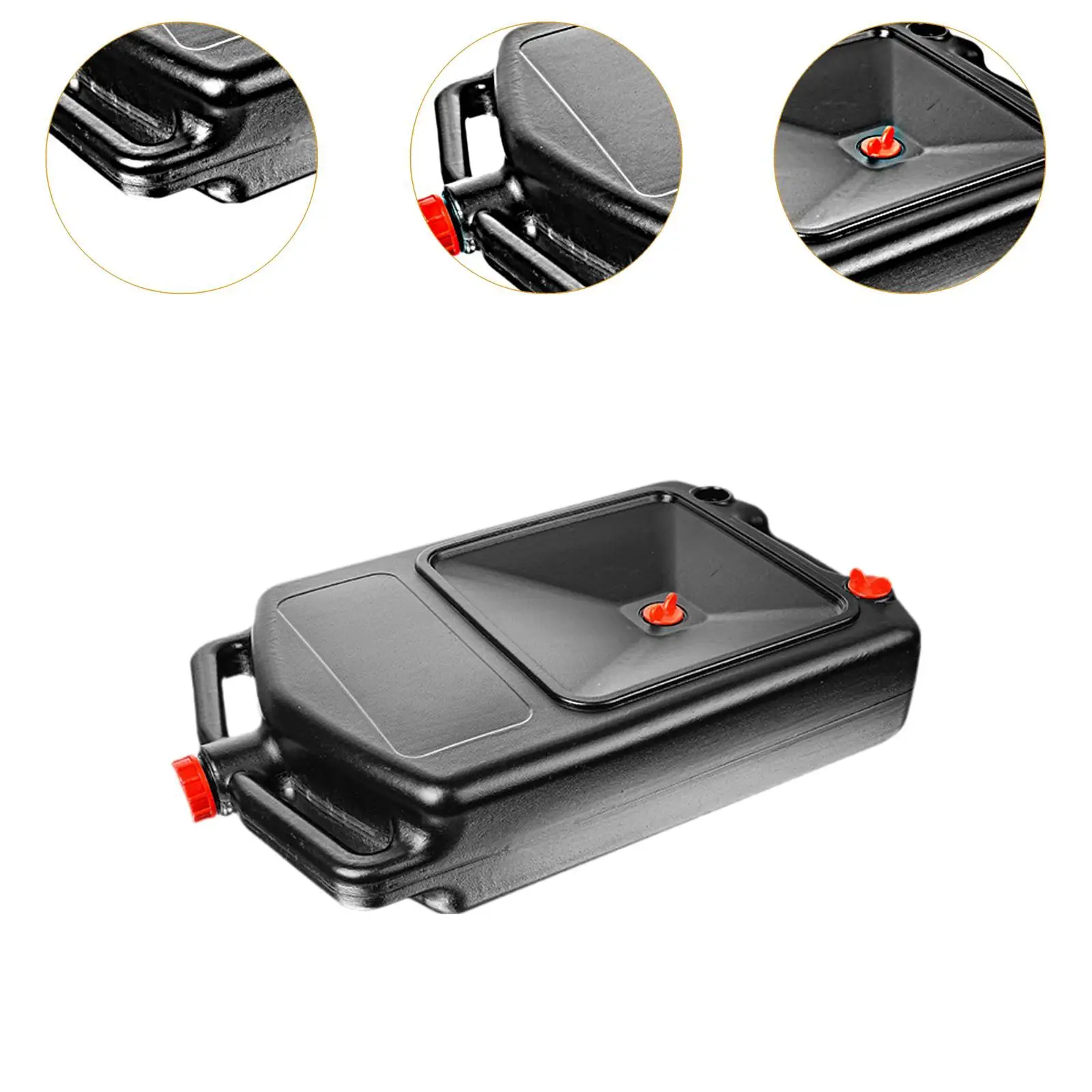 Oil Drain Container Can Waste Oil Collector for Truck Repairs Bike Cars