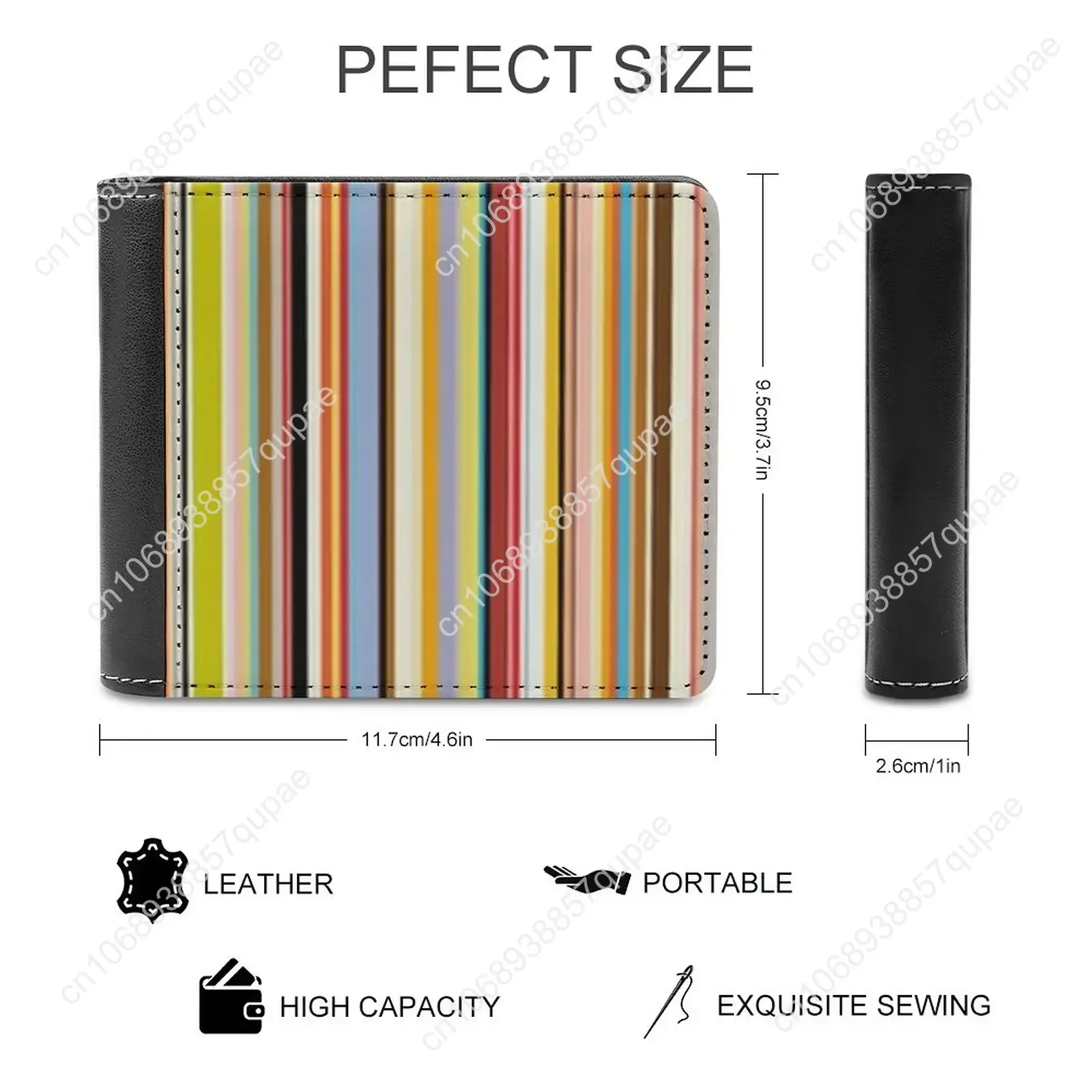 Fabric New Men Wallets Pu Leather Men Purse High Quality Male Wallet Paul Mcgann Matt Smith Tom Baker William Hartnell