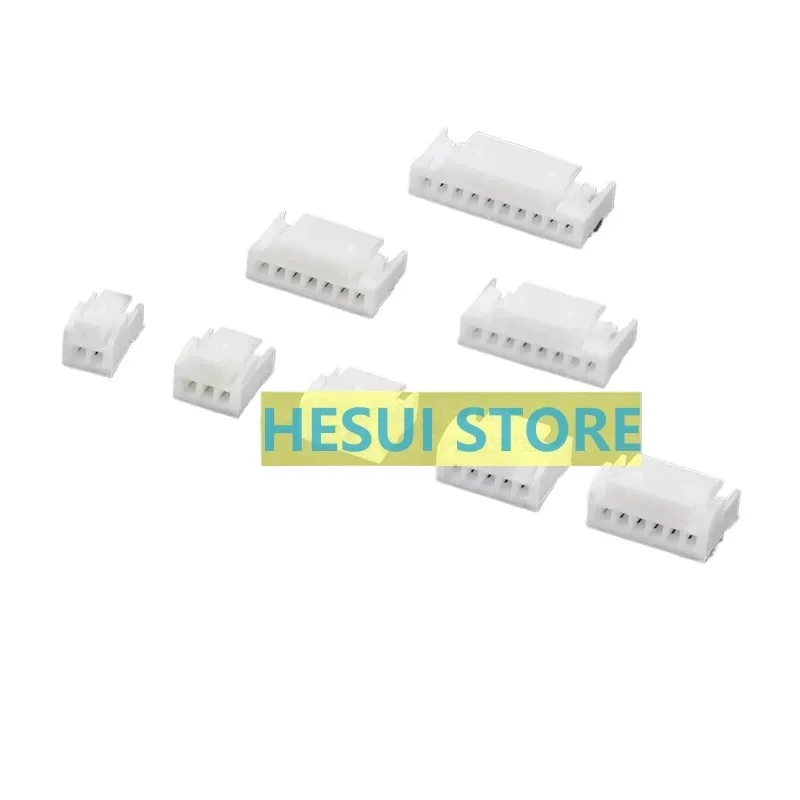 10 PCS GH1.25 2/3/4/5/6/7/8/10P rubber shell 1.25mm spacing with locking Connector connectors