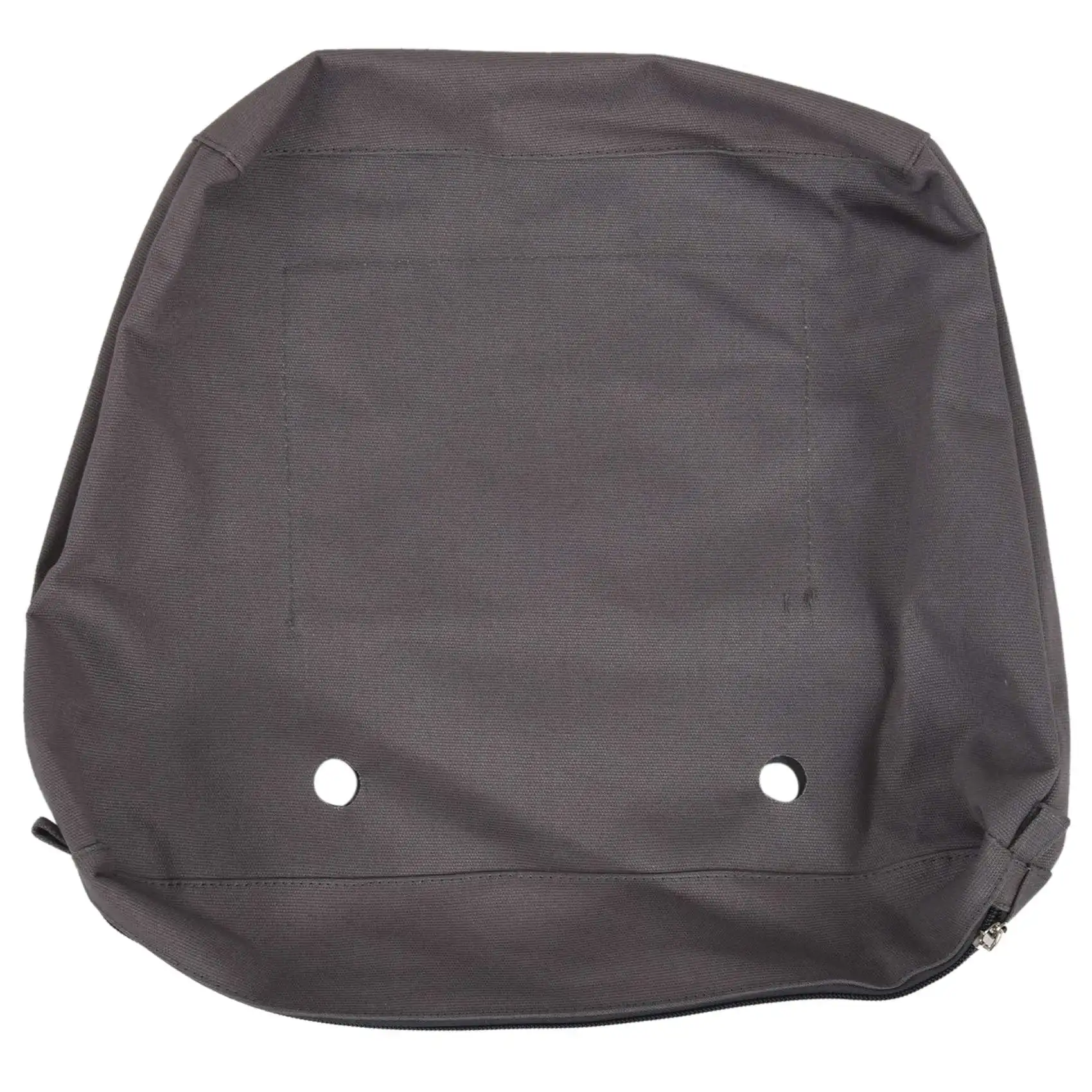 Waterproof Solid Canvas Insert Inner Lining Insert Zipper Pocket for Obag O Bag Handbag Bag Deep Gray