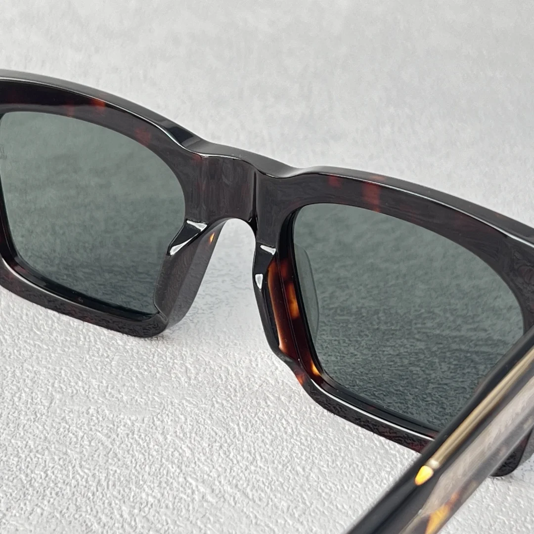 JMM KAINE Большие квадратные солнцезащитные очки ручной работы в Японии UV400 Дизайнерские очки высшего качества по рецепту для мужчин