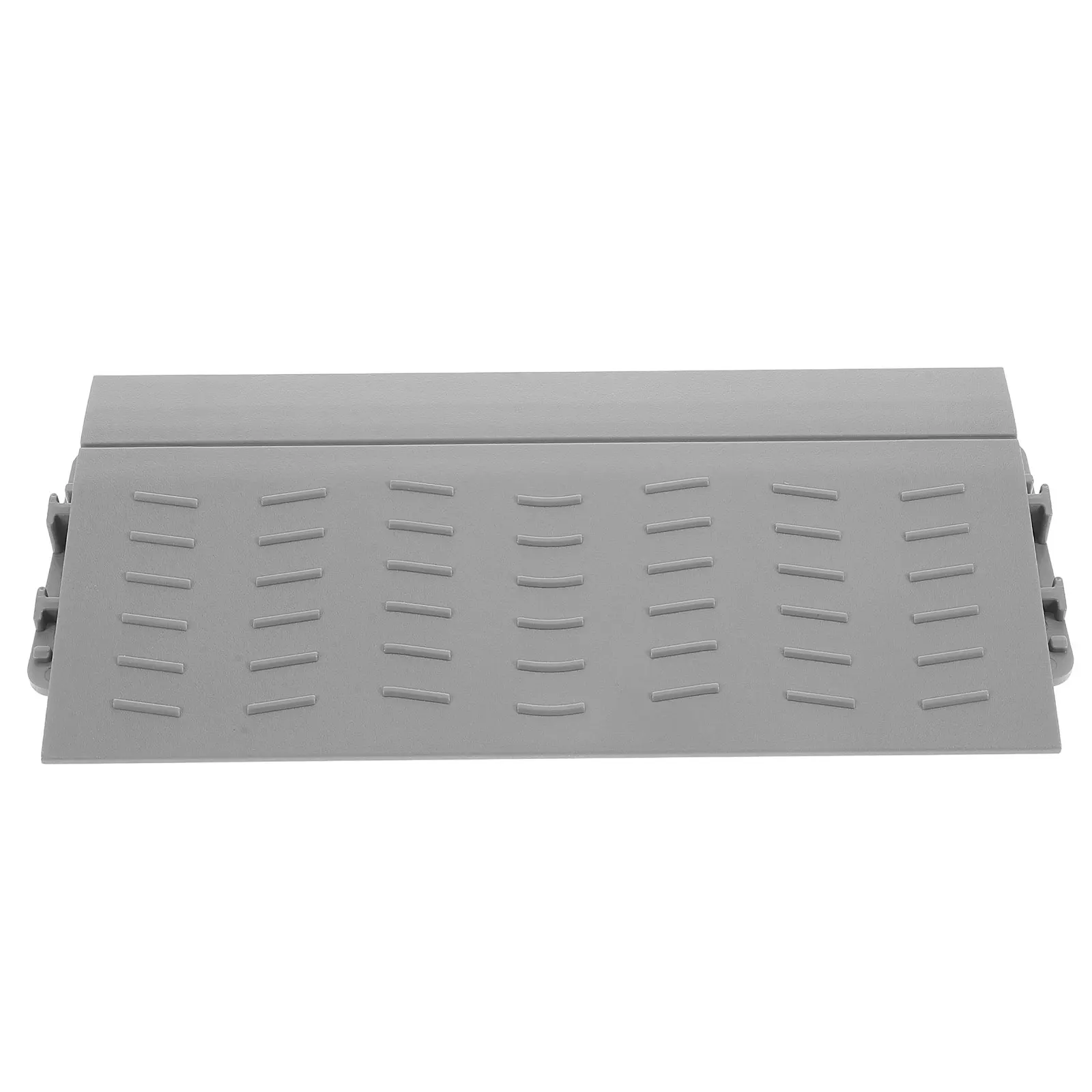 

Heavy Duty Plastic Door Ramp 0.8 Inch Rise 21 Inch Long Non-Slip Robot Vacuum Ramp For Doorways Wheelchair Curb Entry