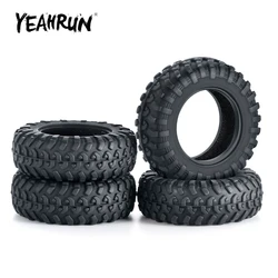 YEAHRUN 4szt 42x15mm Miękkie gumowe opony przeciwbłotne do Kyosho Mini-Z 4x4 Jimny 1/18 Axial SCX24 RC Crawler Car Upgrade Parts