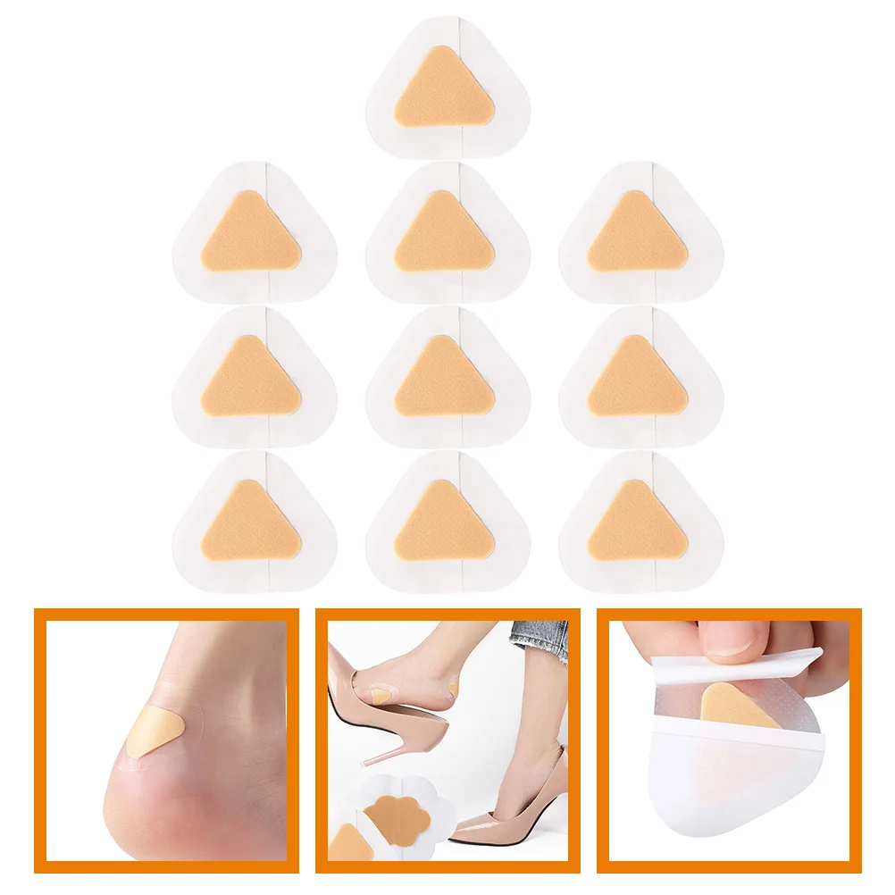 

10 Pcs Waterproof Blister Shoe Heel Grips Comfortable Liners Cushion Inserts Women Loose Shoes Prevention Feet Pads