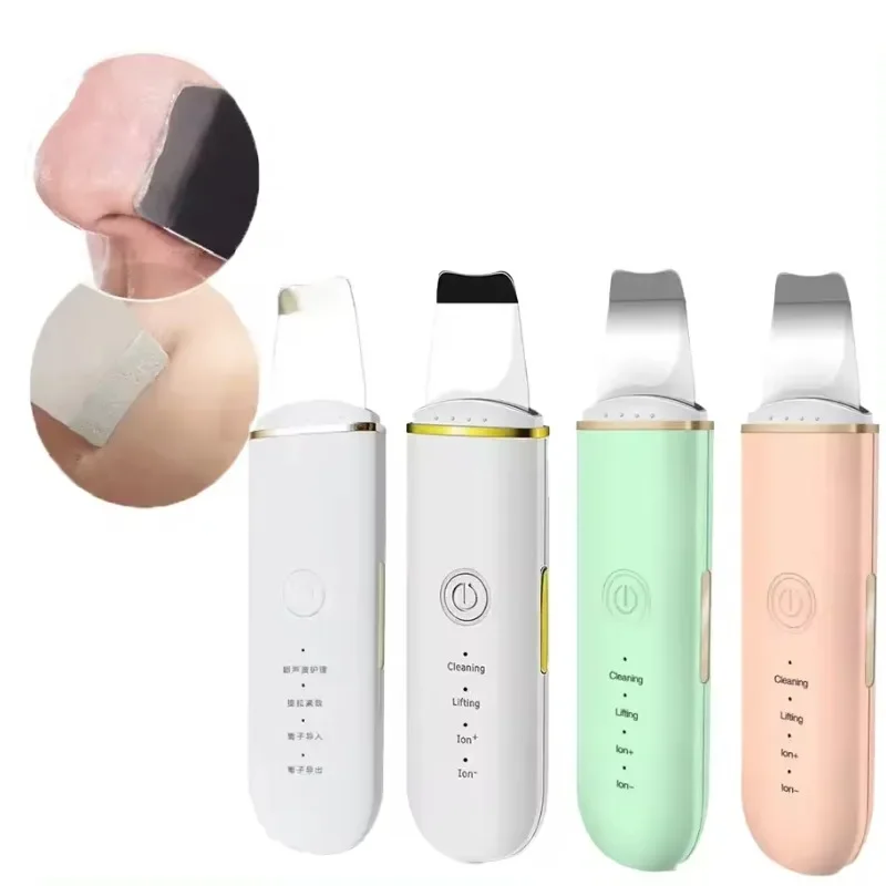 Skin Scrubber And Ultra Sonic Beauty Personal Care Acne Pore Beauty Equipment