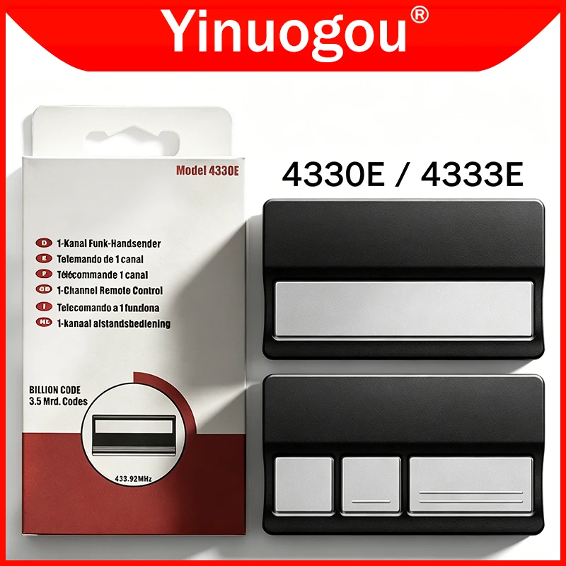 

4330E 4332E ​4333E ​4335E 4330EML 4332EML 4333EML 4335EML Garage Door Remote Control 433.92MHz Command
