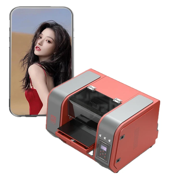 3042 UV printer dx7 tx800 print head DTF A3 uv printing machine UV flatbed printer for Phone case Gift Box Packing Bag Carton