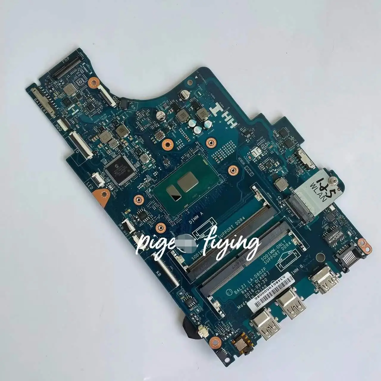 Imagem -04 - Placa-mãe para Dell Inspiron 15 5567 17 5767 com Intel i3 Cpu Bal21 La-d802p 100 Trabalhando Cn02r3v9 057k0h