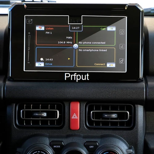 Protector de película de vidrio templado para Suzuki Jimny 2019, radio de coche, gps, pegatina de pantalla automática, accesorios para coche