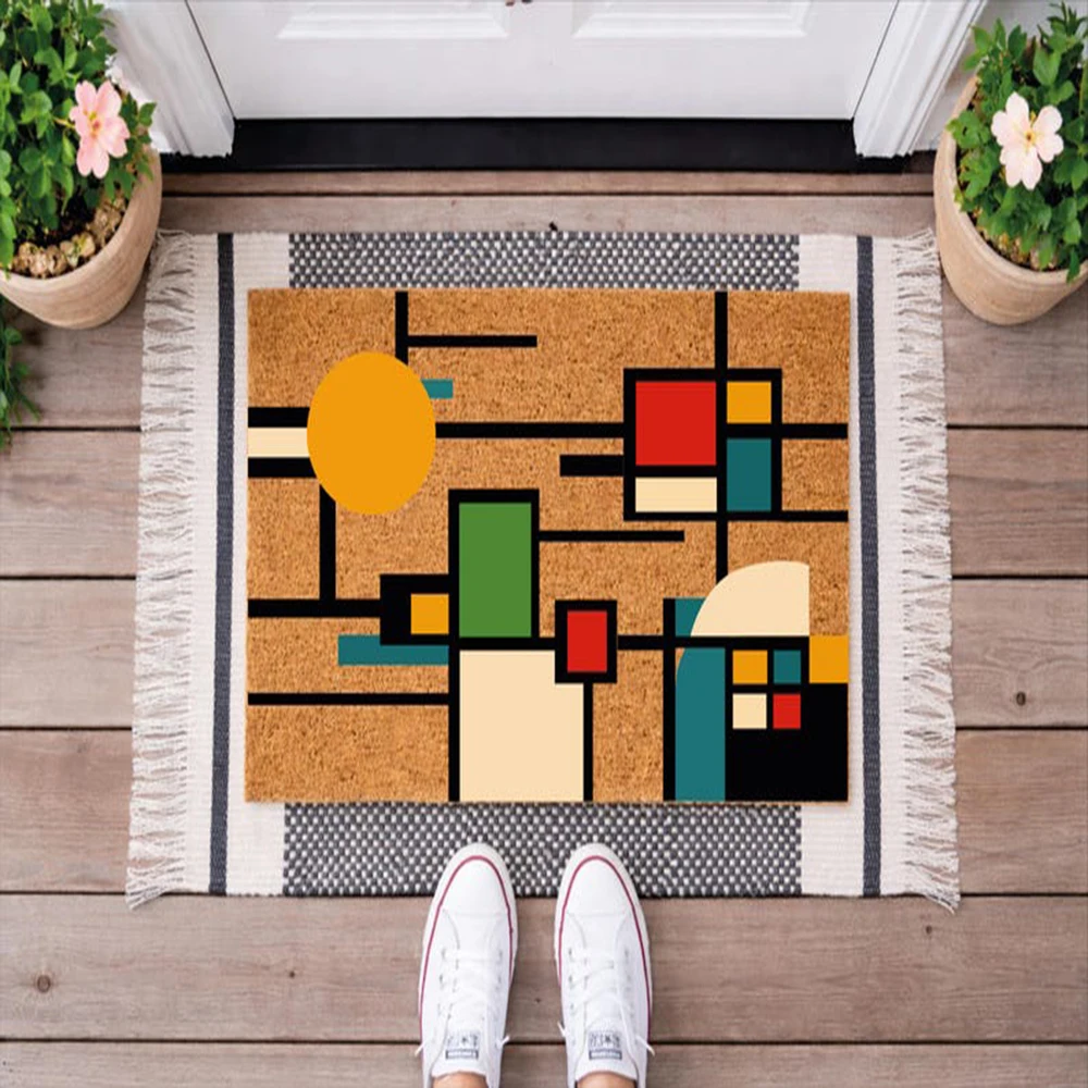 Mid Century Modern Doormat Col - Century Textile & Sewing Supply Hours 评论和价格