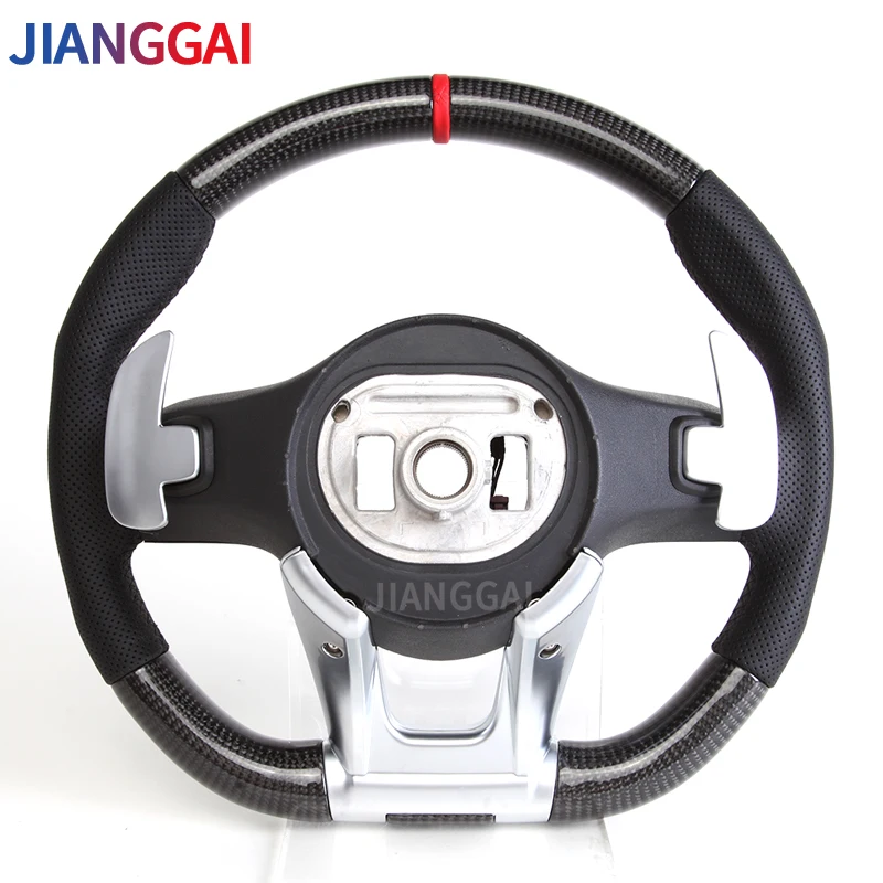 Carbon Fiber Steering Wheel For Benz Mercedes AMG C63 E63 W205 W204 G55 G500 W212 W463 CLS63 2018-2021 Customized LED Wheel