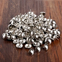 100Pcs Antique Silver/gold Decorative Upholstery Tack Nail Jewelry Gift Box Sofa Decorative Tack Stud Doornail Hardware 11*11mm