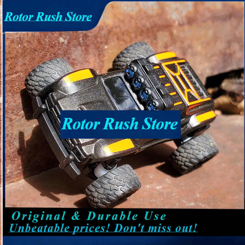 RoRuSTurbo Racing Baby Monster 1:76 Scale Monster Truck RTR Remote Control Mini On-Road Models Fast Rc Car Vehicles Gift Idea