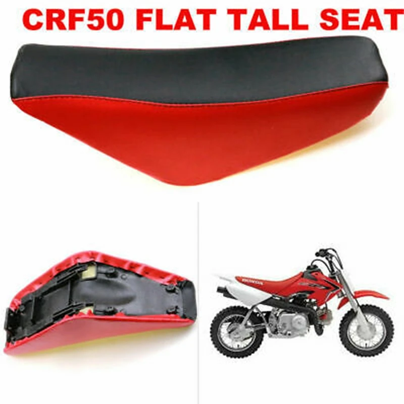 Motorcycle Rear Seat Cushion Flat High Foam Seat Saddle for Kayo YY70 HK160R TY125 CRF70 125Cc 140Cc 150Cc Pit Pro Blue