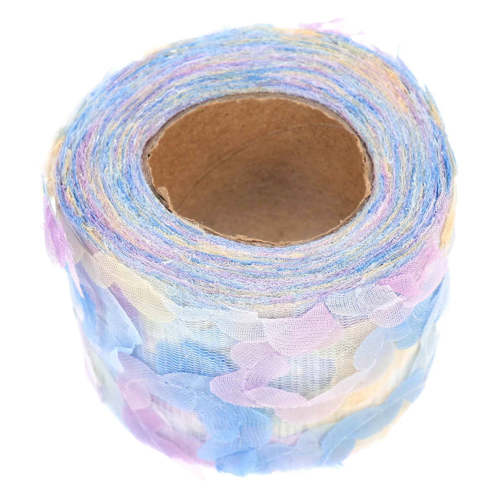 

1 Roll Chiffon Rose Embroidery Lace Ribbon Diy Sewing Trim Gauze Dress Accessories Craft Fabric For Clothing Headwear Decoration