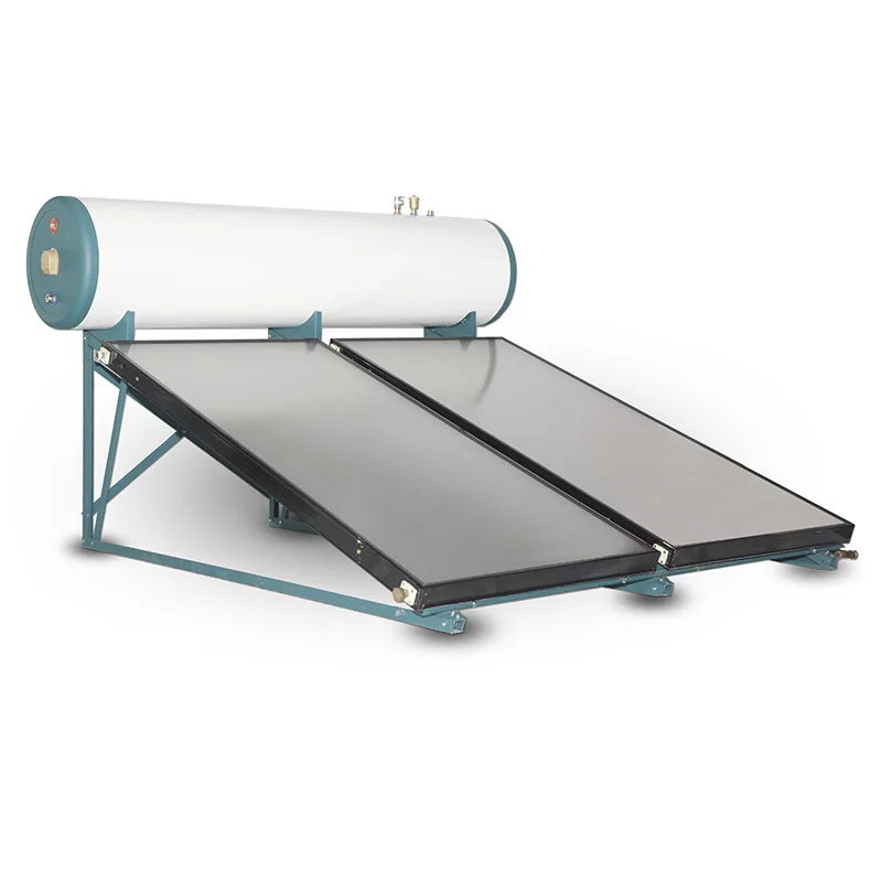 

Sunrain High Quality 200L 300L Pressurized 1.2mm SUS316L Inner tank Flat Plate Solar Water Heater Solar Thermal Water Heater
