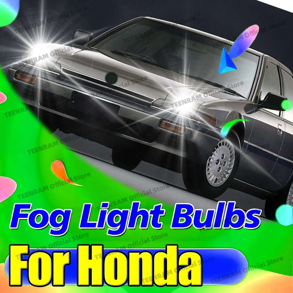 2X 6000K Led Fog Bu…