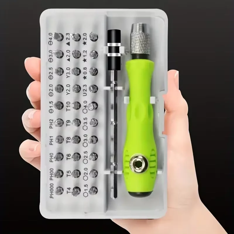 Multifunctional tool screwdriver set 32 in 1 screwdriver machine electronic product maintenance and disassembly tool set