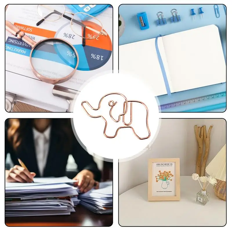Clips For Paper Cute Shaped Bookmarks Planner Clips Animal Shaped Paper Clips Dog Paper Clips Decorative Binder Clips Gifts For