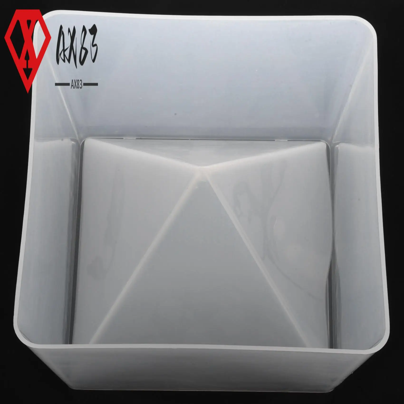 

AX83-2X Super Pyramid Silicone Mould Resin Craft Jewelry Crystal Mold With Plastic Frame Jewelry Crafts Resin Molds