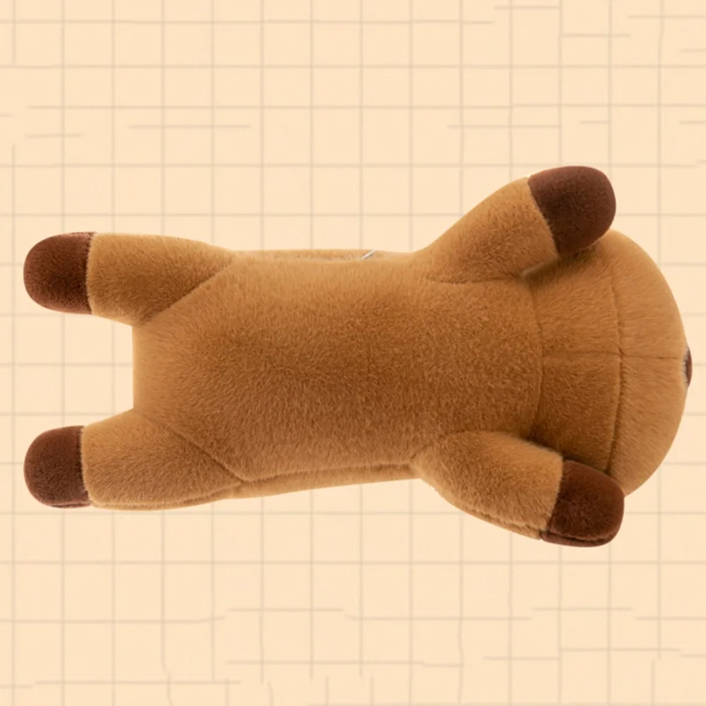 

Lovely Pillow Capybara Soft Brown Capybara Doll Fluffy Animal Capybara Stuffed Doll Birthday Gift