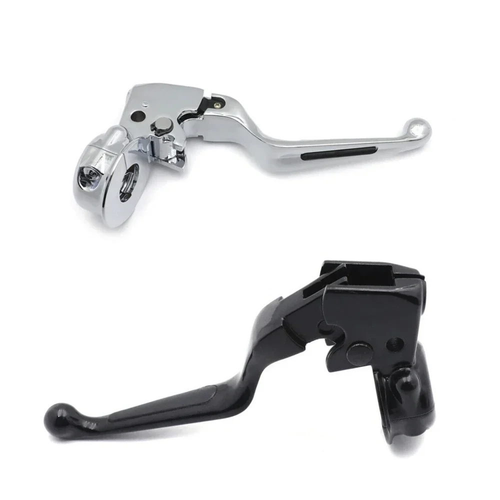 

Vinyl Leather Clutch Lever W/Mount Bracket for Harley Davidson Softail Bad Boy Heritage Breakout Motorcycle Accessories