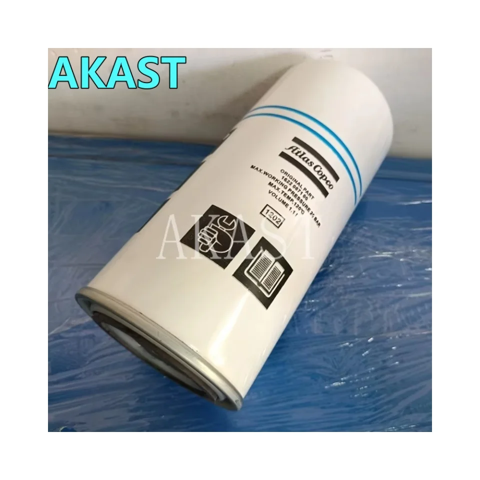 Hocheffizienter Ölfilter 1622087100   für Atlas Copco Luftkompressor-Teilersatz