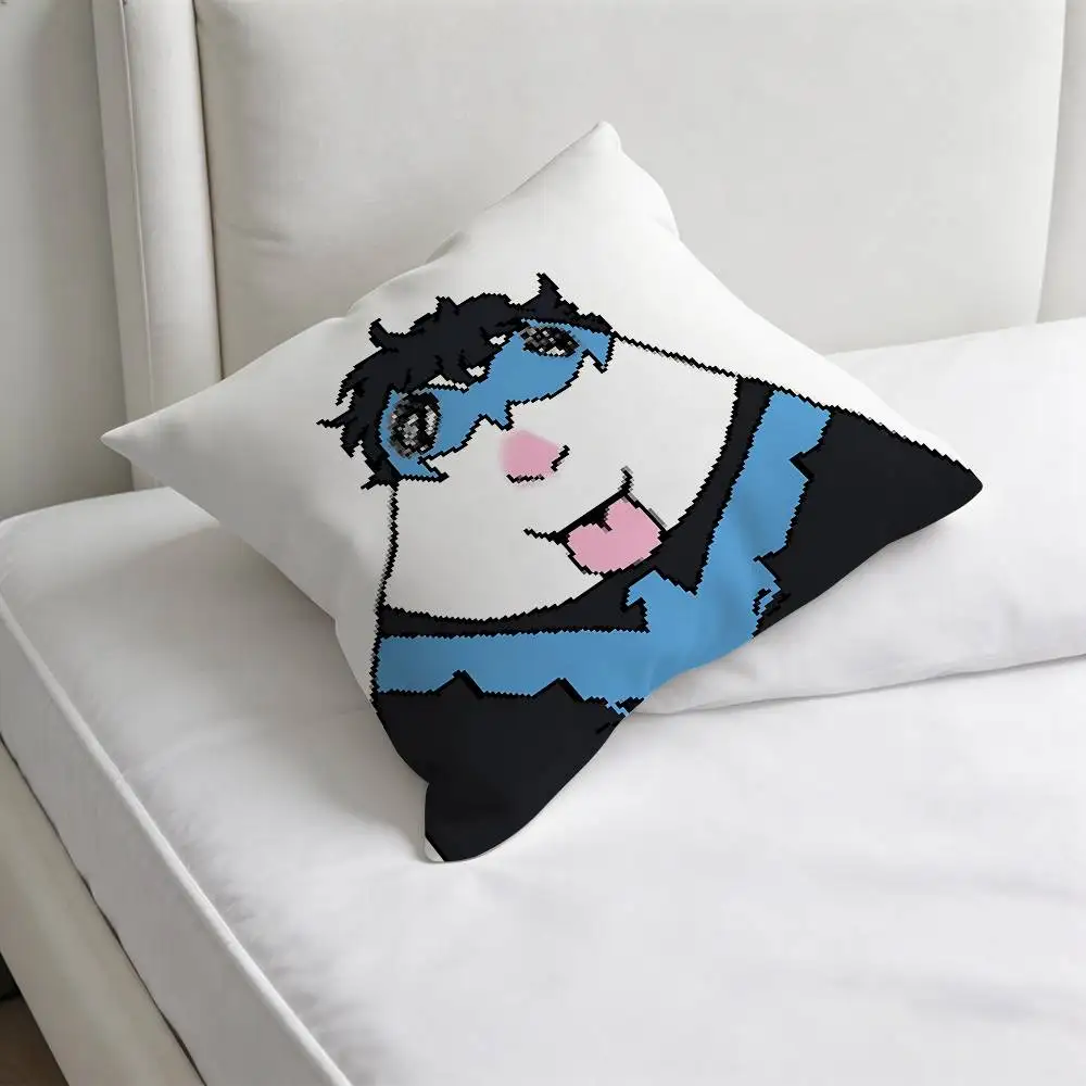 Cute D-Dick Grayson Fashion Square Pillow Case Durable Throw Pillow Cover for Sofa Couch Chair view 4
