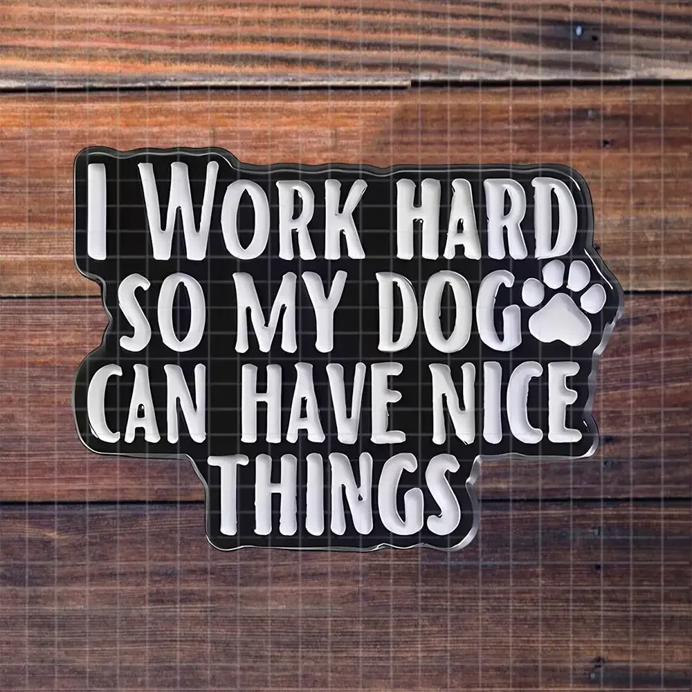 I Put In The Effort For My Dog'S Fancy Items Dog Lover Vinyl Sticker Matte Decal For Laptop