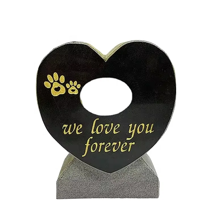 Polished Granite Marble Pet Tombstone Memorial Tombstone custom Pet Tombstone