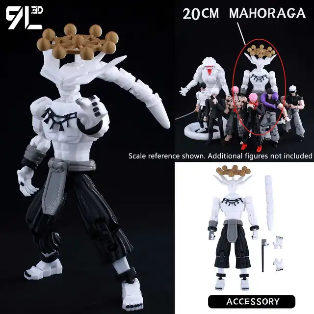 9L3D Multi-Joint Articulated Figure Lucky13 Dummy13 Zen'in Maki