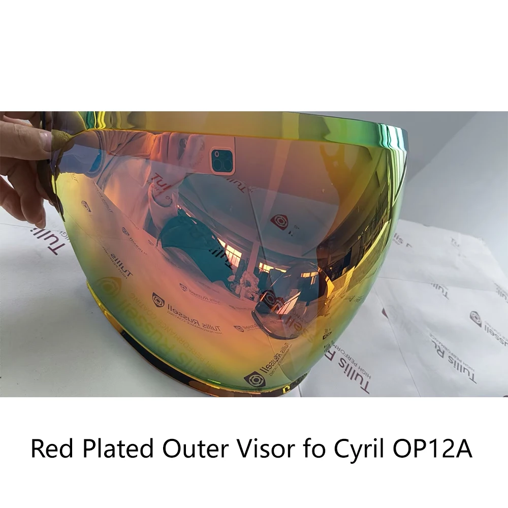 Colorful Lens Visor for CYRIL OP12A Motorcycle Helmet