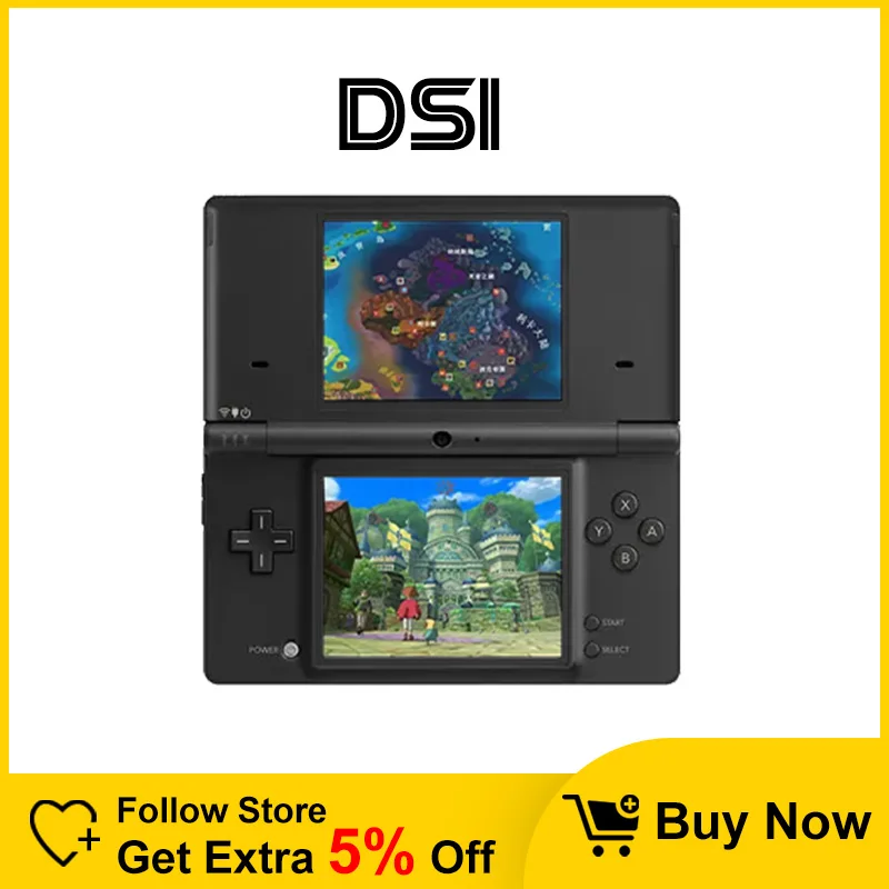 Original NDSI NDSL Spielkonsole handheld spielkonsole kostenloser spiele für Für Nintendo DS Lite Spiel DSLlite Konsole