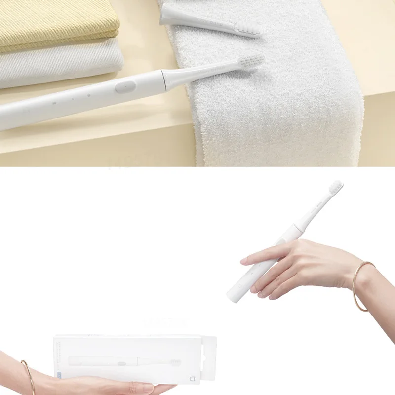 XIAOMI Mijia T100 Sonic Electric Toothbrush Mi Smart Waterproof Tooth Head Brush IPX7 Rechargeable USB for Teeth Brush Whitening image 6