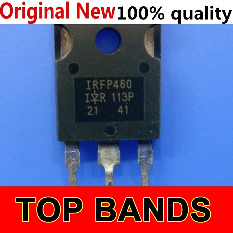 

Набор микросхем IRFP460 IRFP460PBF TO-3P 20A 500V IC, новый оригинальный, 10 шт.