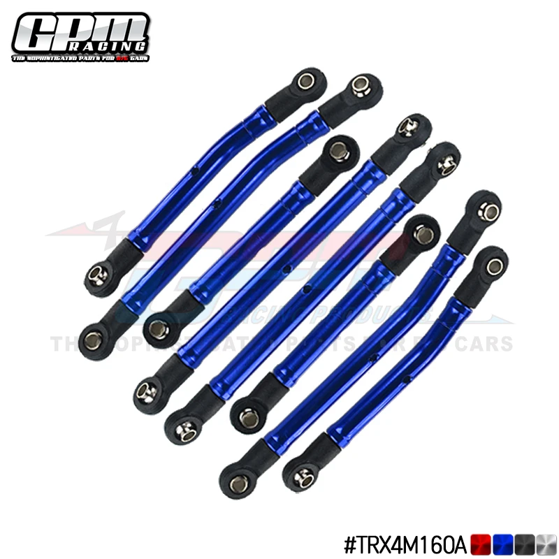 

GPM Aluminium 6061-T6 High Clearance Adjustable Link Set For TRAXXAS 1/18 TRX4M