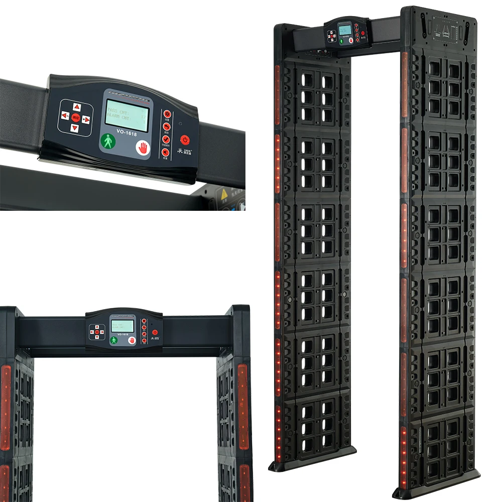 

Walk Through Metal Detectors for Temperature Detection