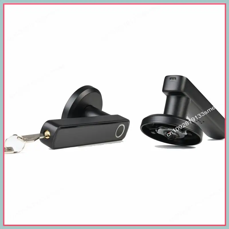 

N94R 4-In-1 Smart Fingerprint Door Lock Handle Lock Tuya APP Remote Entry Door Lock For Home Office Apartment Bedroom Durable